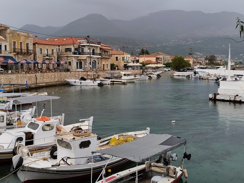 Agios Nikolaos harbour near Kardamyli in the Mani