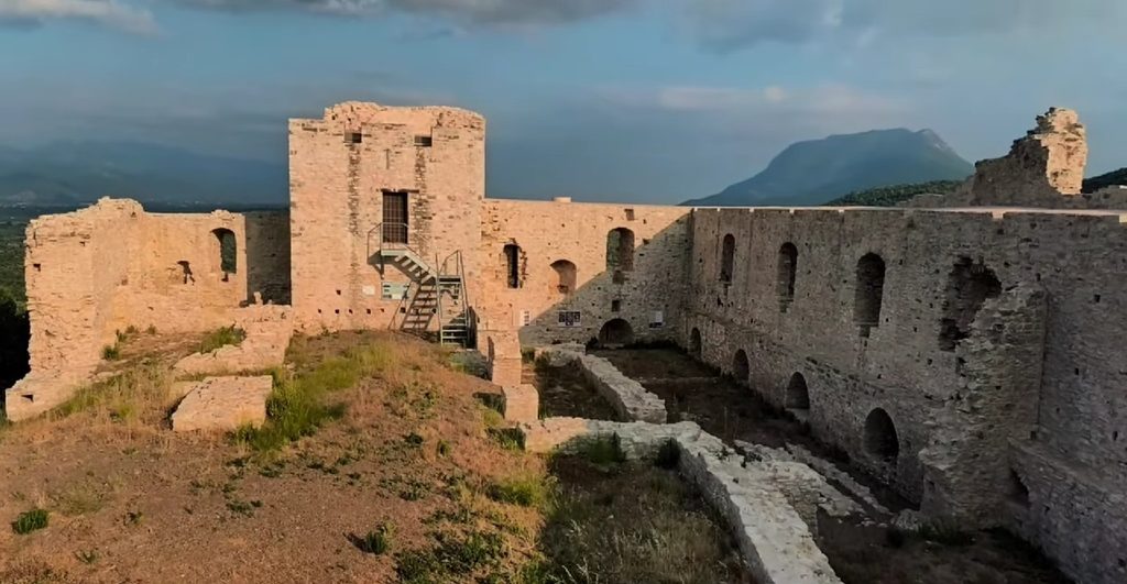 Mila Castle and its surviving defensive walls